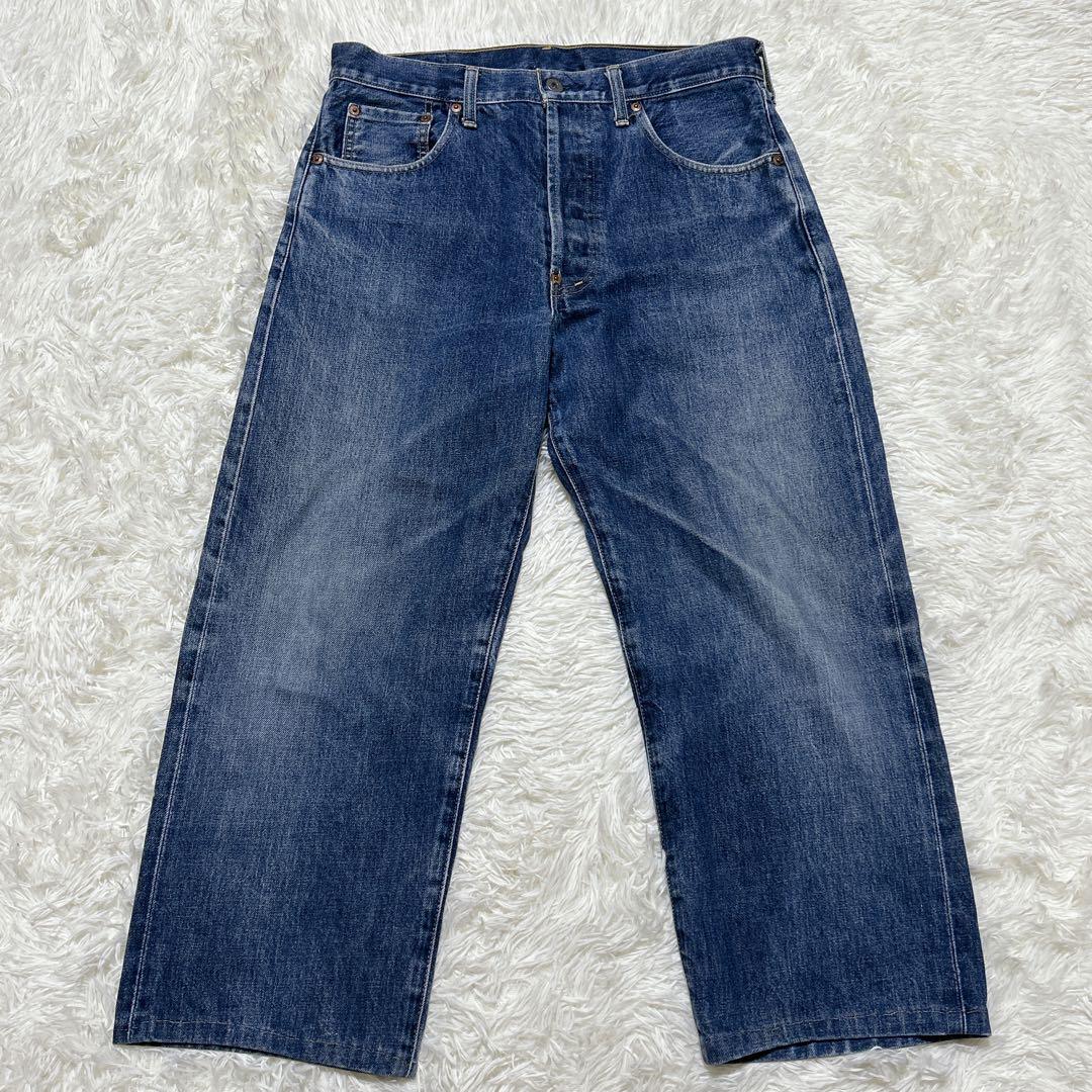 濃紺 Levi's 702XX W36 BIGE 日本製 復刻 デニム ✨希少✨Levi's 702XX 復刻 日本製 W34 140周年 デニム - メルカリ