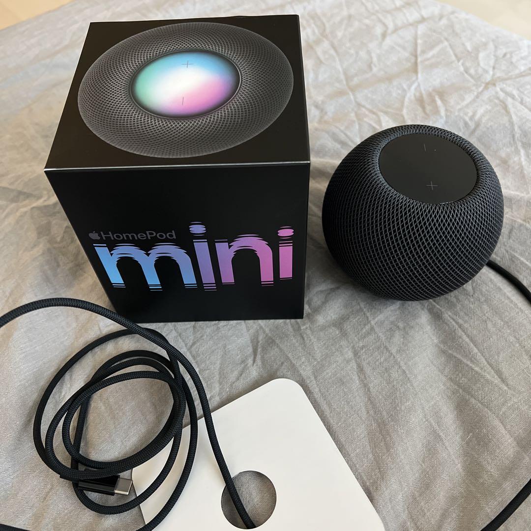 再入荷分を購入 APPLE HOMEPOD MINI スペースグレイ GRAY | www