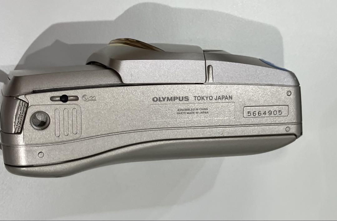 OLYMPUS μ ZOOM 140 コンパクトフィルムカメラ 動作未確認
