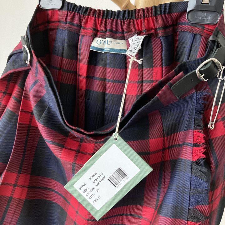 通販最安値 再値下げ 新品 O'NEIL of DUBLIN 100%ウールスカート10 LjsPM-m31690422144 大得価格安
