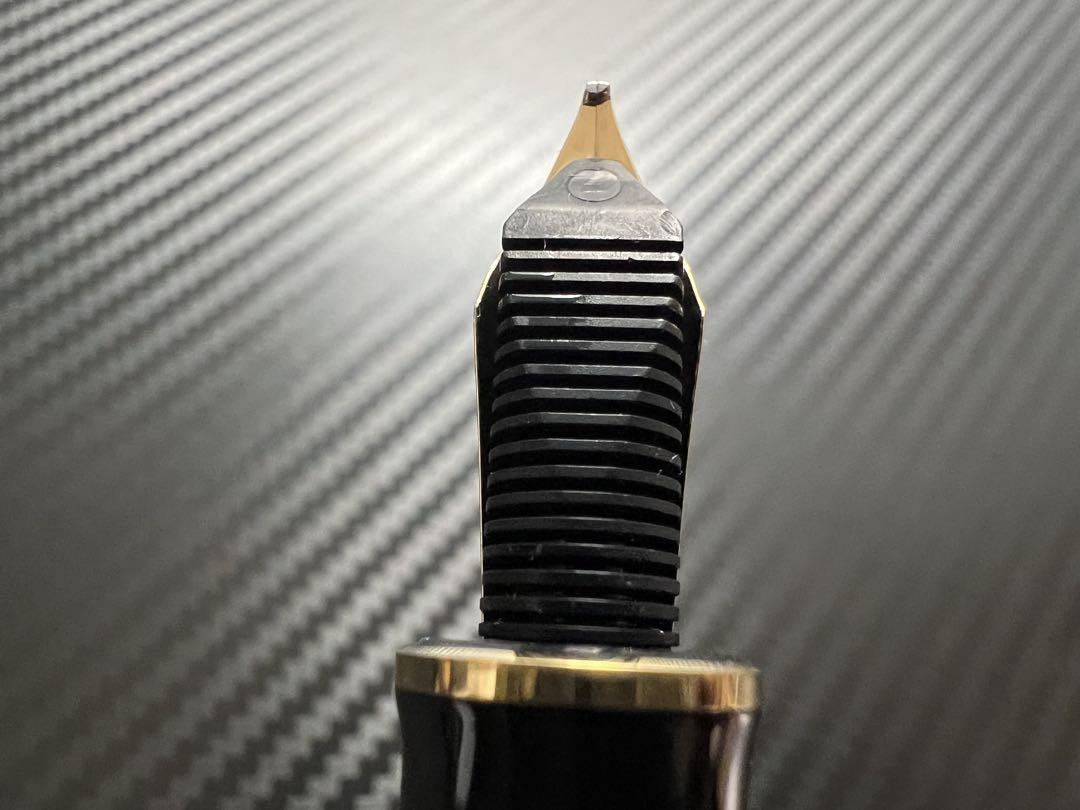 ペリカン スーベレーン M800 万年筆 赤縞 ボルドー B 太字