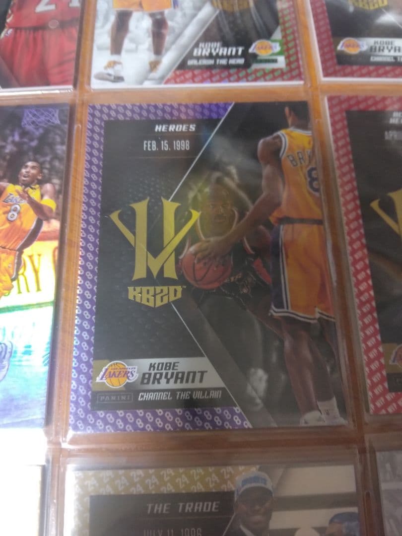 NBA コービー・ブライアント トレーディングカード9枚セット NBA コービー・ブライアント トレーディングカード9枚セット