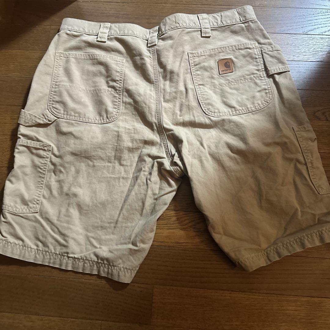 Carhartt ベージュ ショートパンツ 40 古着