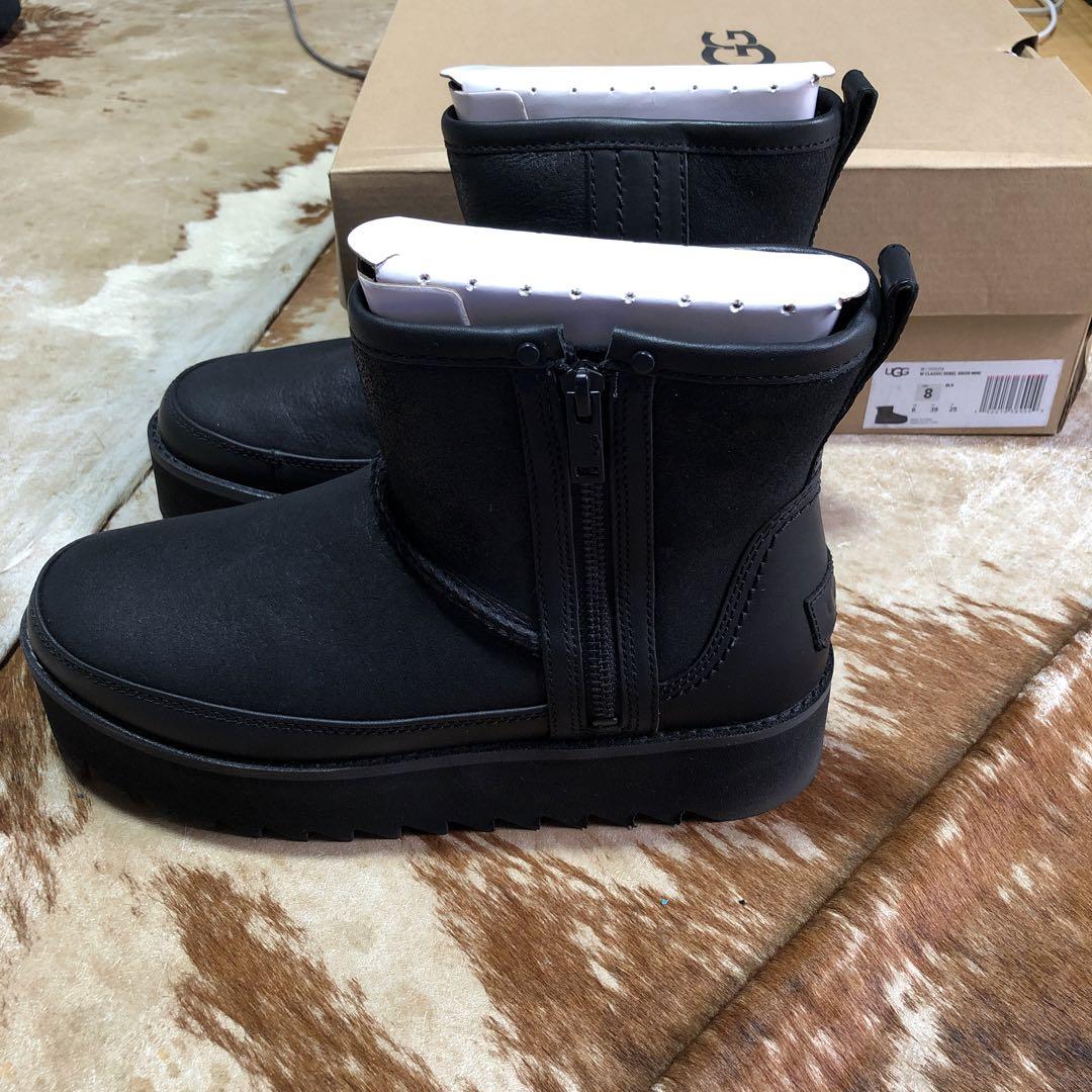 UGG 厚底 CLASSIC REBEL BIKER MINI バイカーミニ