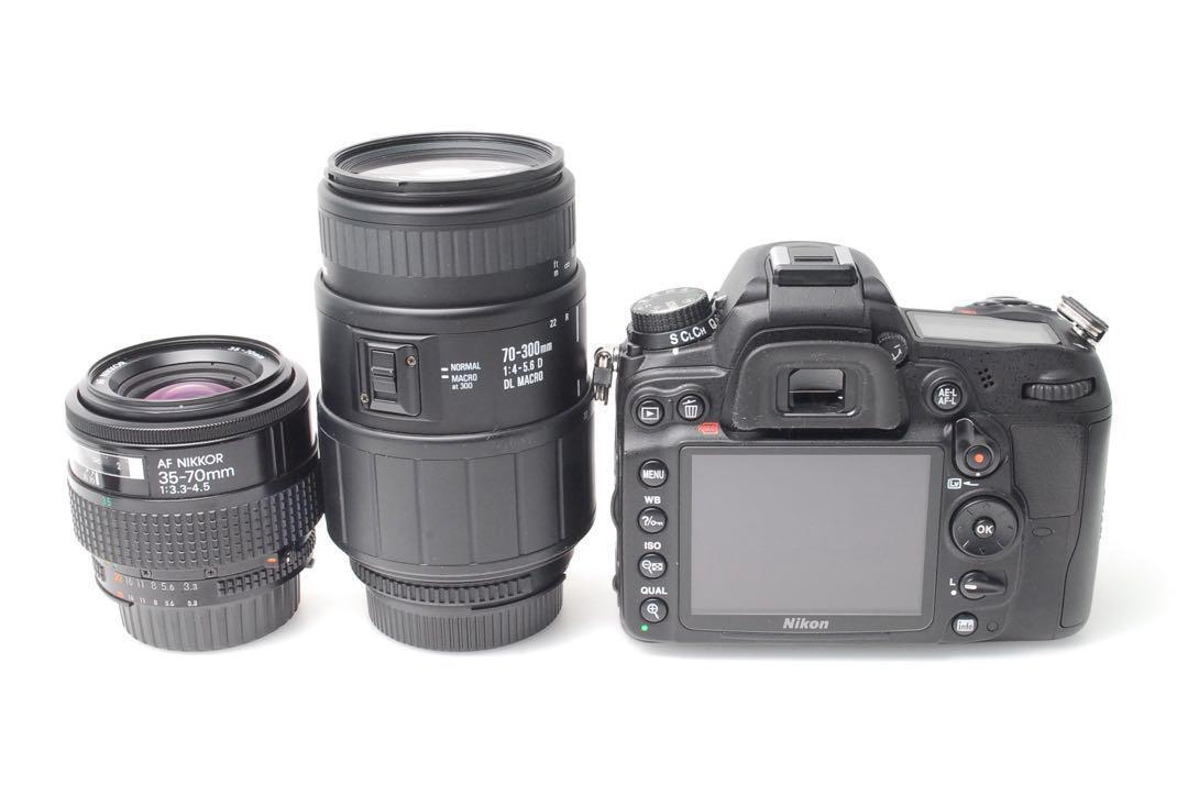 ⭐ Nikon D7000 簡単操作 高速連写 ⭐ スマホ転送 一眼レフ キット ✨高速連写✨Nikon D7000 ニコン✨ダブルレンズ✨かんたん操作の