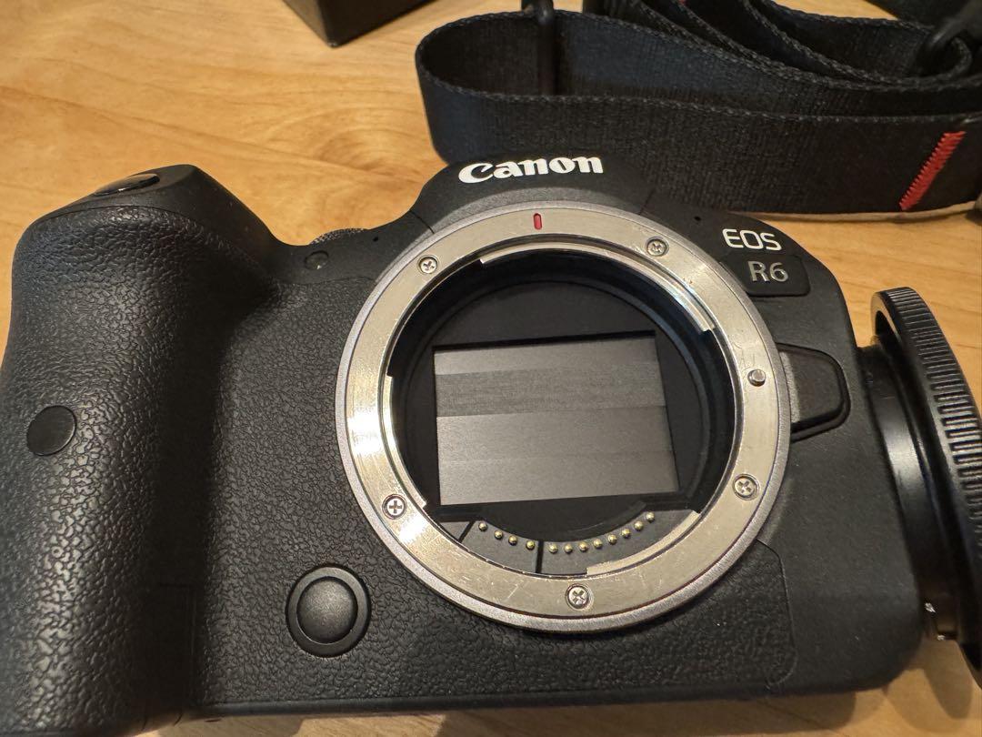 Canon eos r6 ボディ美品 ピークデザインストラップ等 - メルカリ