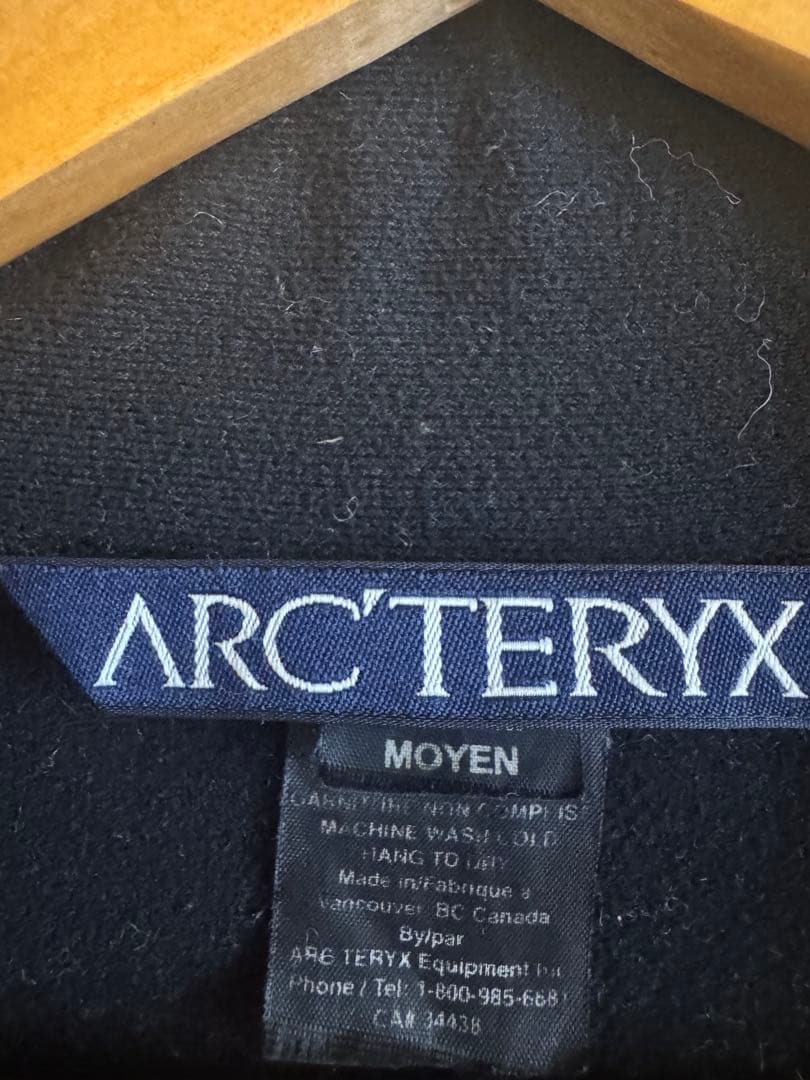 arc'teryx フリース arc'teryx フリース