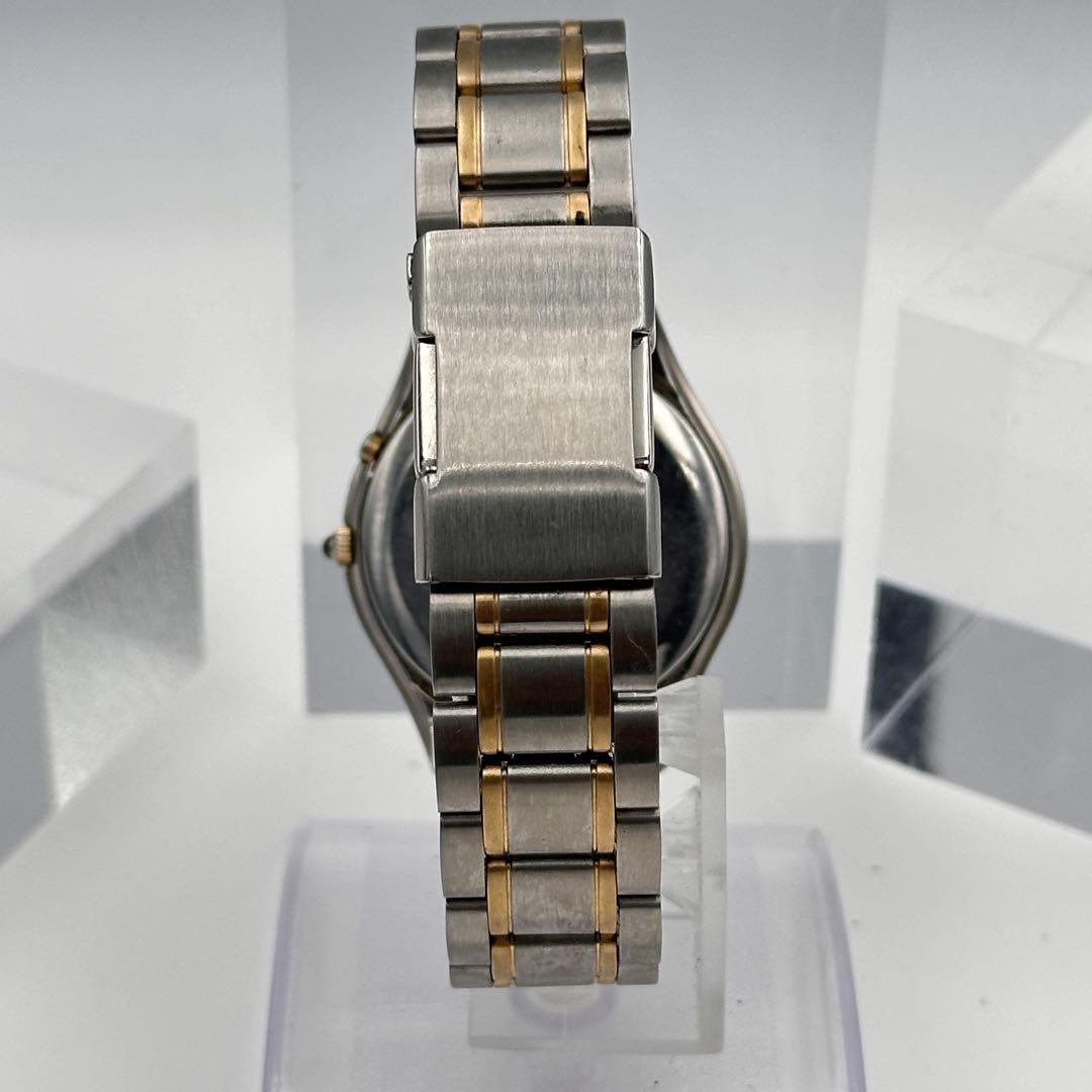 SEIKO Dolce ゴールド シルバー メンズクォーツ時計 - メルカリ