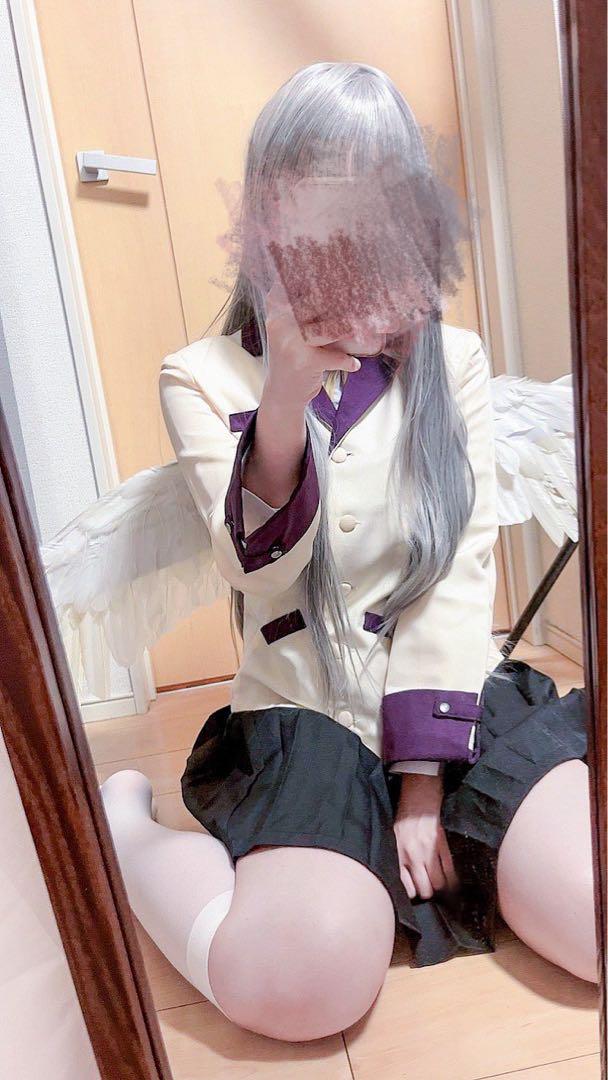 Angel Beats! エンジェルビーツ　立華かなで　フルセット　コスプレ