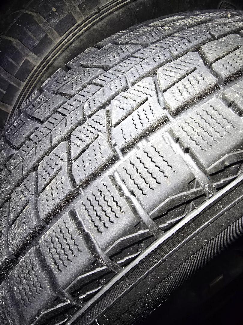 トヨタ 265/65R17 ウィンタータイヤ純正ホイールセット 純正ナット付き
