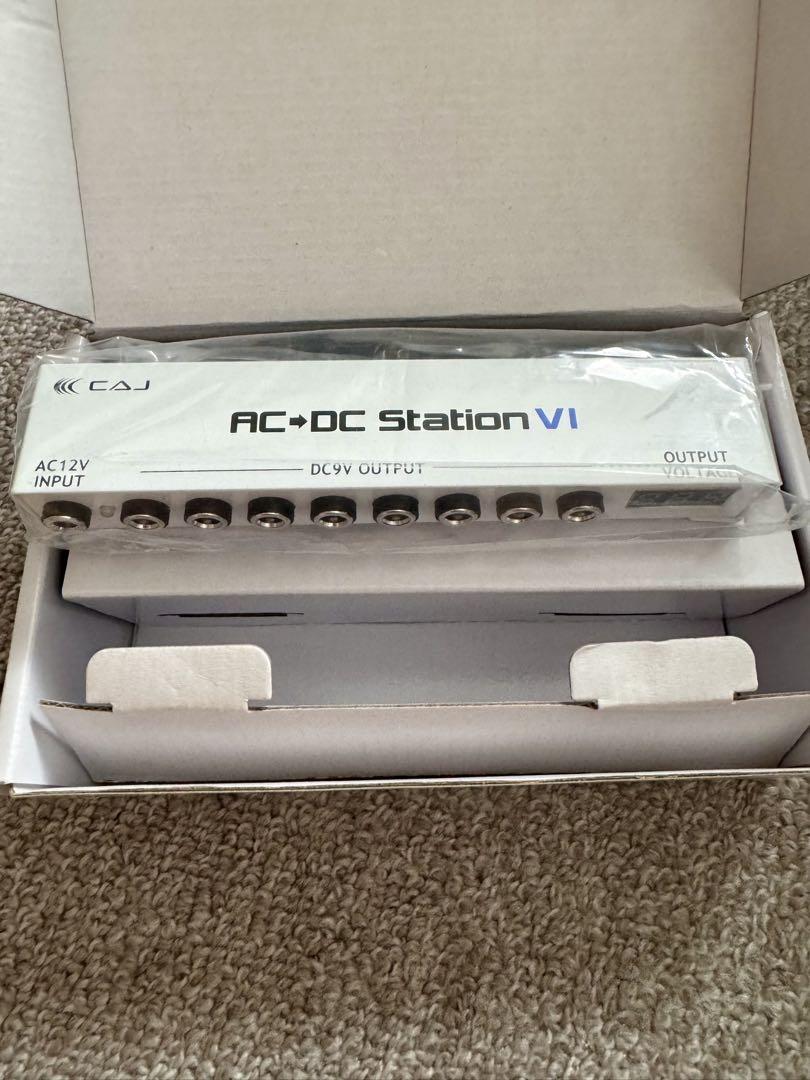 AC/DC STATION VI. エフェクター用パワーサプライ　CAJ製