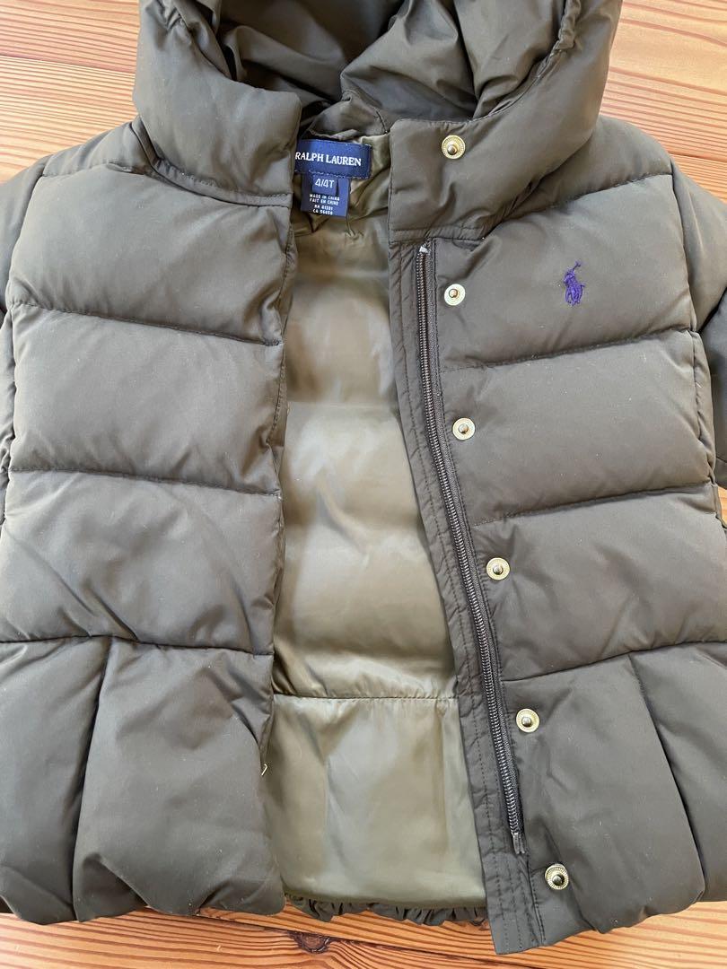 美品♡ラルフローレン ダウン4T キッズ
