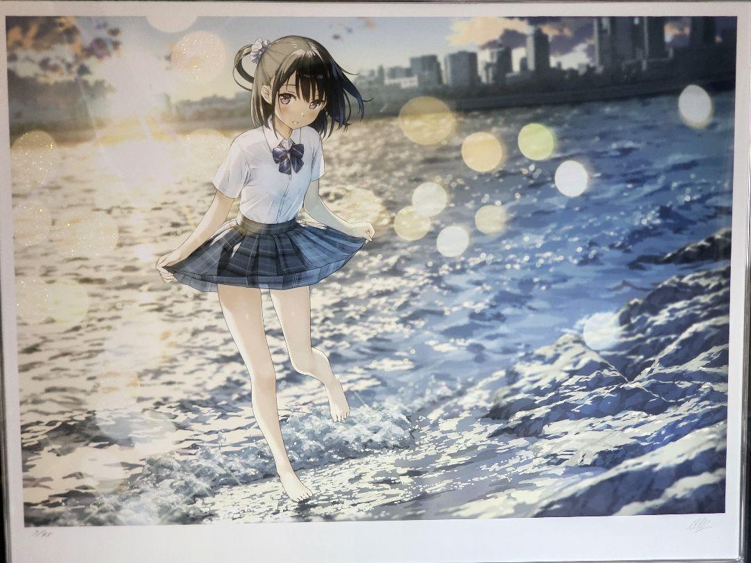 カントク REFLECTION アールビバン 版画 カントク REFLECTION アールビバン 版画
