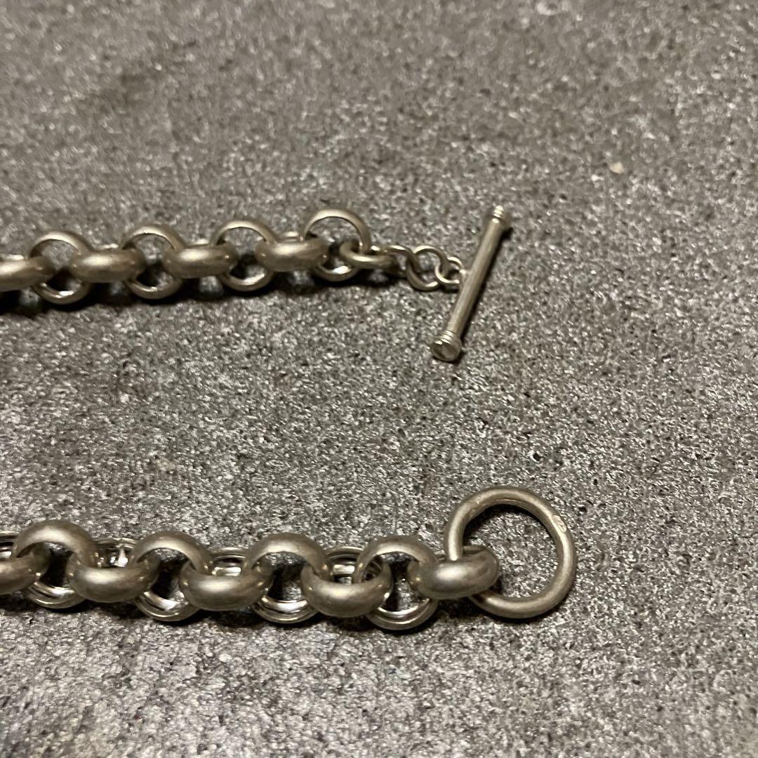 VINTAGEヴィンテージ シルバー925エスカルゴチェーンマンテルブレスレット【奉仕セール中!】