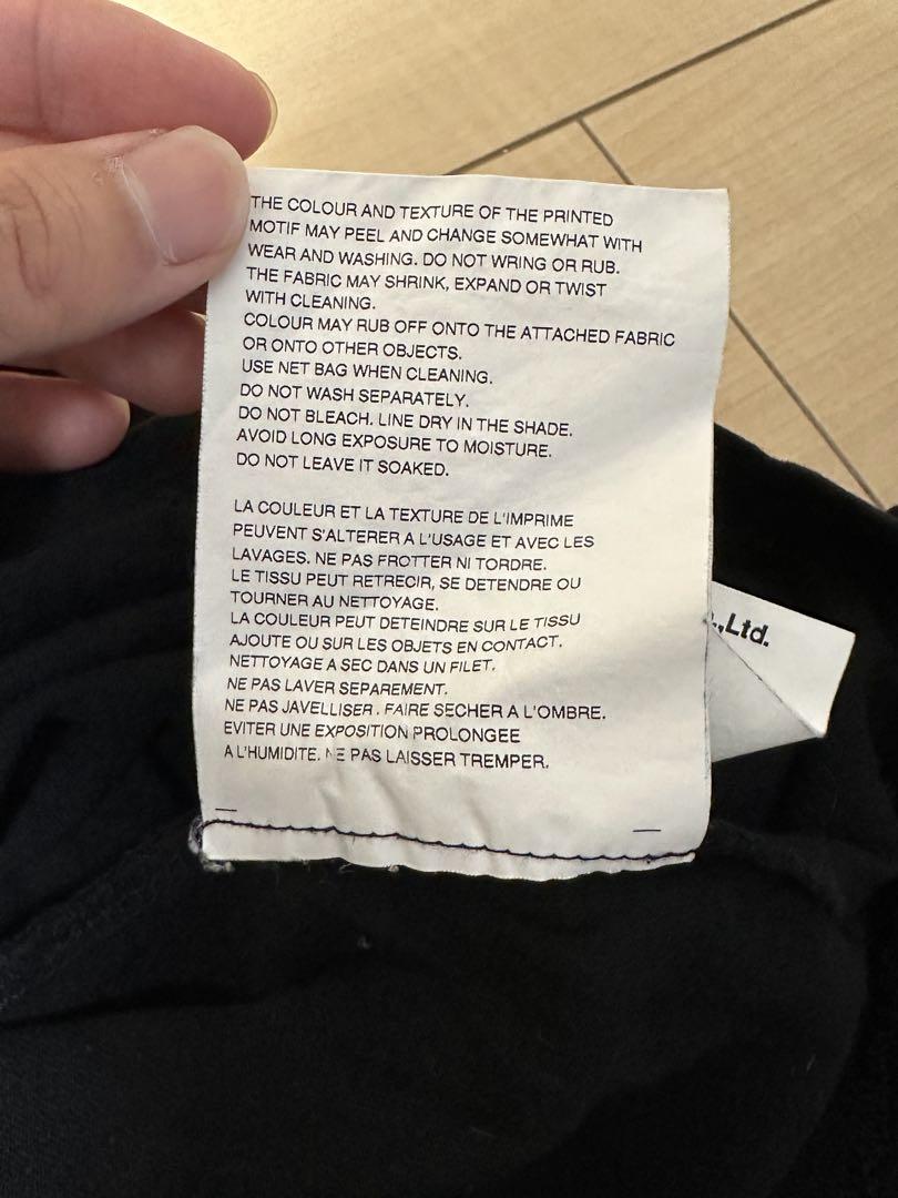 COMME des GARÇONS 長袖カットソー Mサイズ ブラック