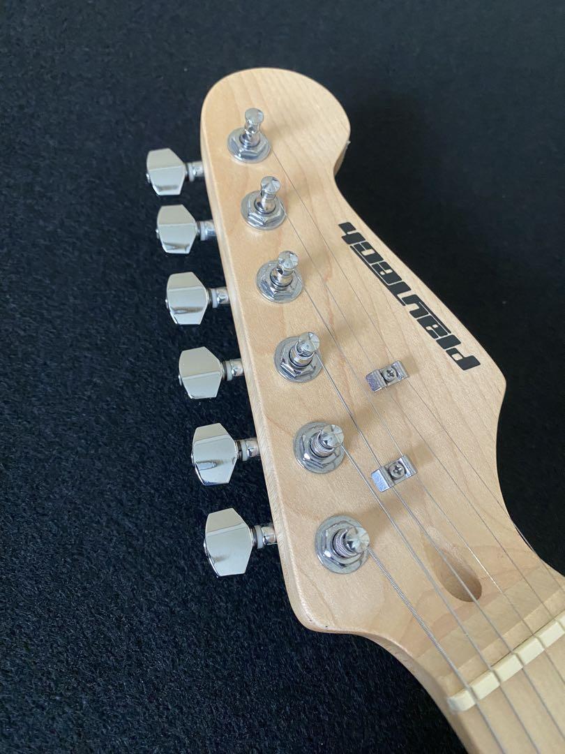 ギター PLAYTECH ST250SSH Maple Sonic Blue