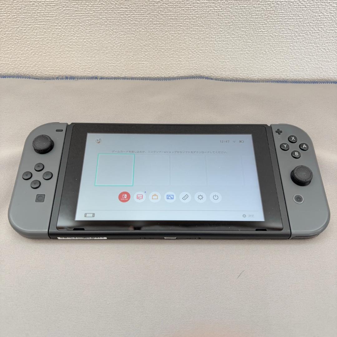完品】2019年製 ニンテンドースイッチ 本体 バッテリー強化版 動作品