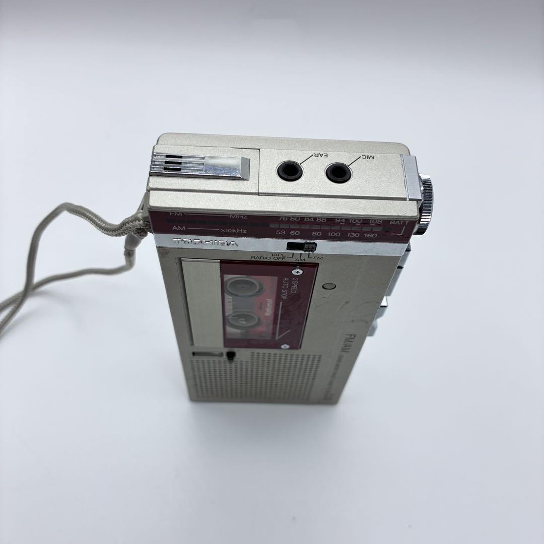 Toshiba 東芝 マイクロ ラジオ カセット レコーダー RT-M33