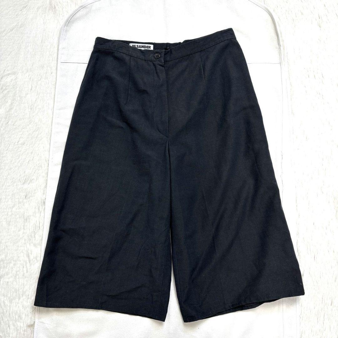 JIL SANDER ブラック セットアップ パンツ