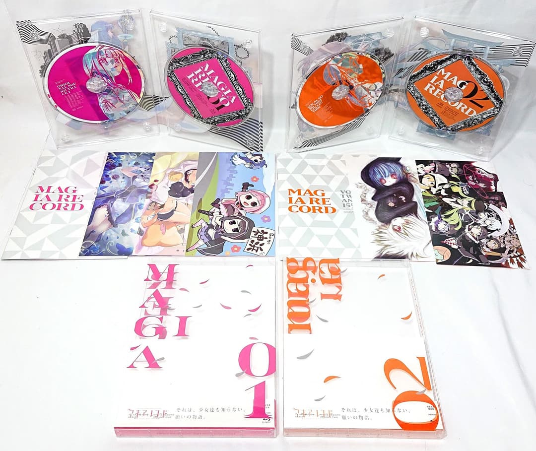 マギアレコード/魔法少女まどかマギカ外伝 初回限定版【Blu-ray】全5巻