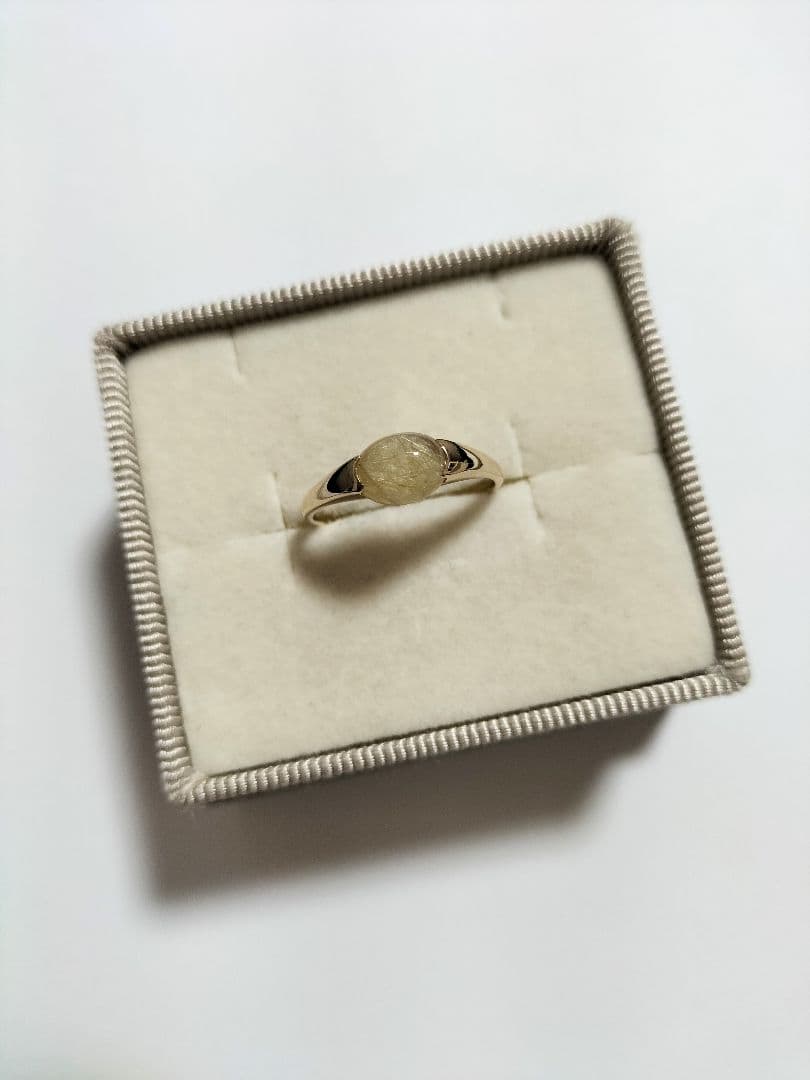 エテ リング★デュー ルチルクォーツ★13号