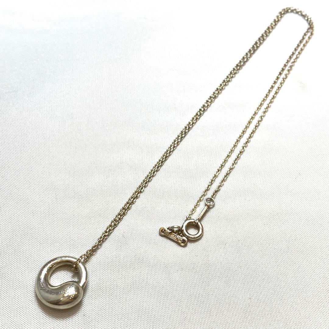 TIFFANY&CO. エターナルサークル シルバーネックレス 難あり
