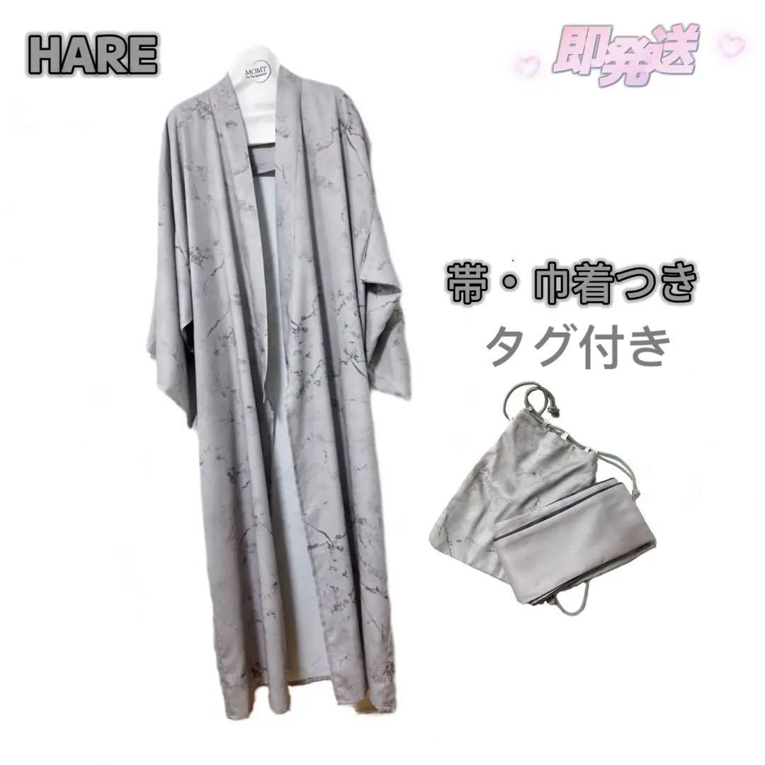 【HARE】 YUKATA-3SET 浴衣 ユニセックス【帯・巾着つき】 HARE】 YUKATA-3SET 浴衣 ユニセックス【帯・巾着つき】