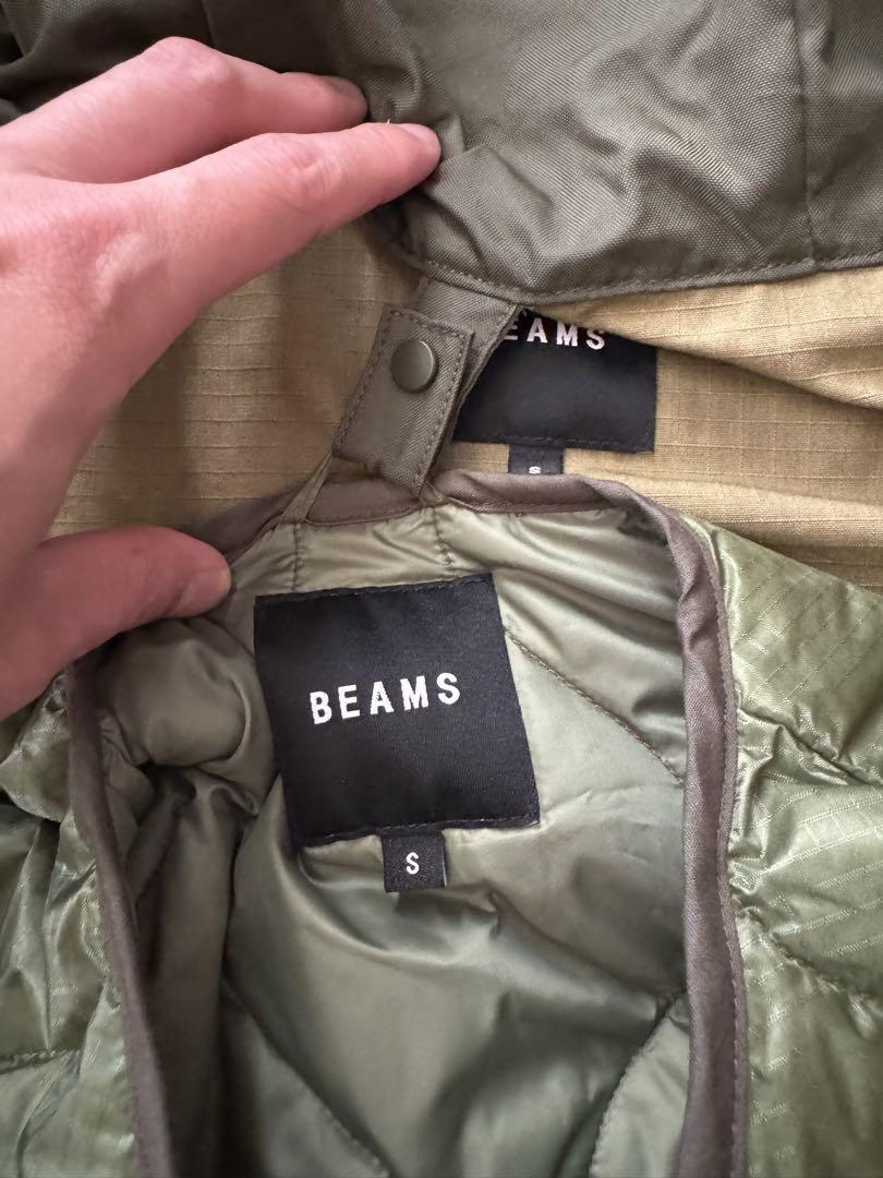 ジャケット・アウター BEAMS 3WAY BIG ECWCS PARKA CAMO