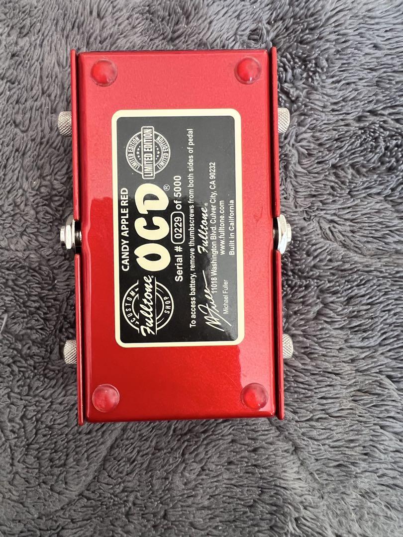 【限定品】Fulltone OCD candy apple red