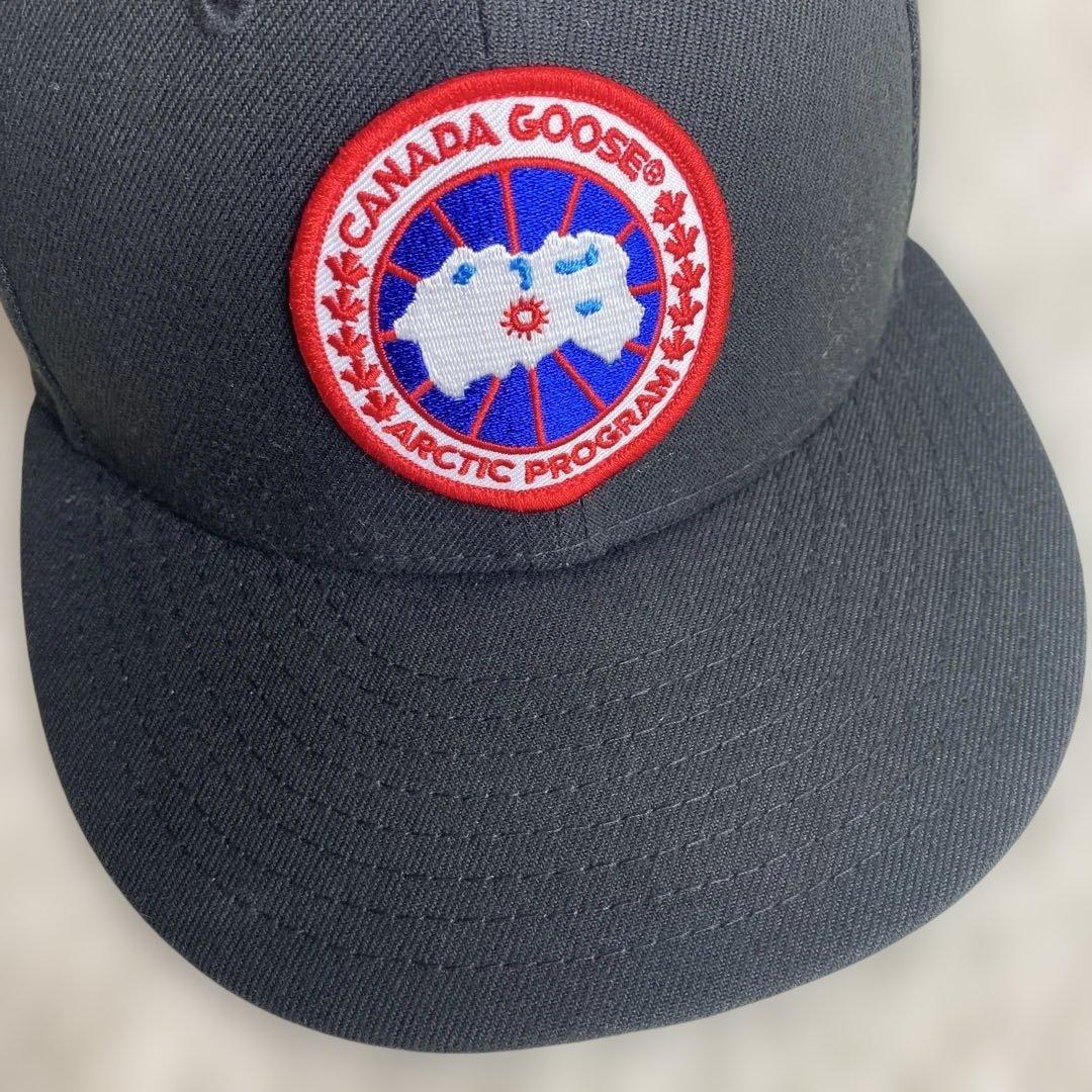カナダグース ニューエラ キャップ　CANADAGOOSE NEW ERA 黒