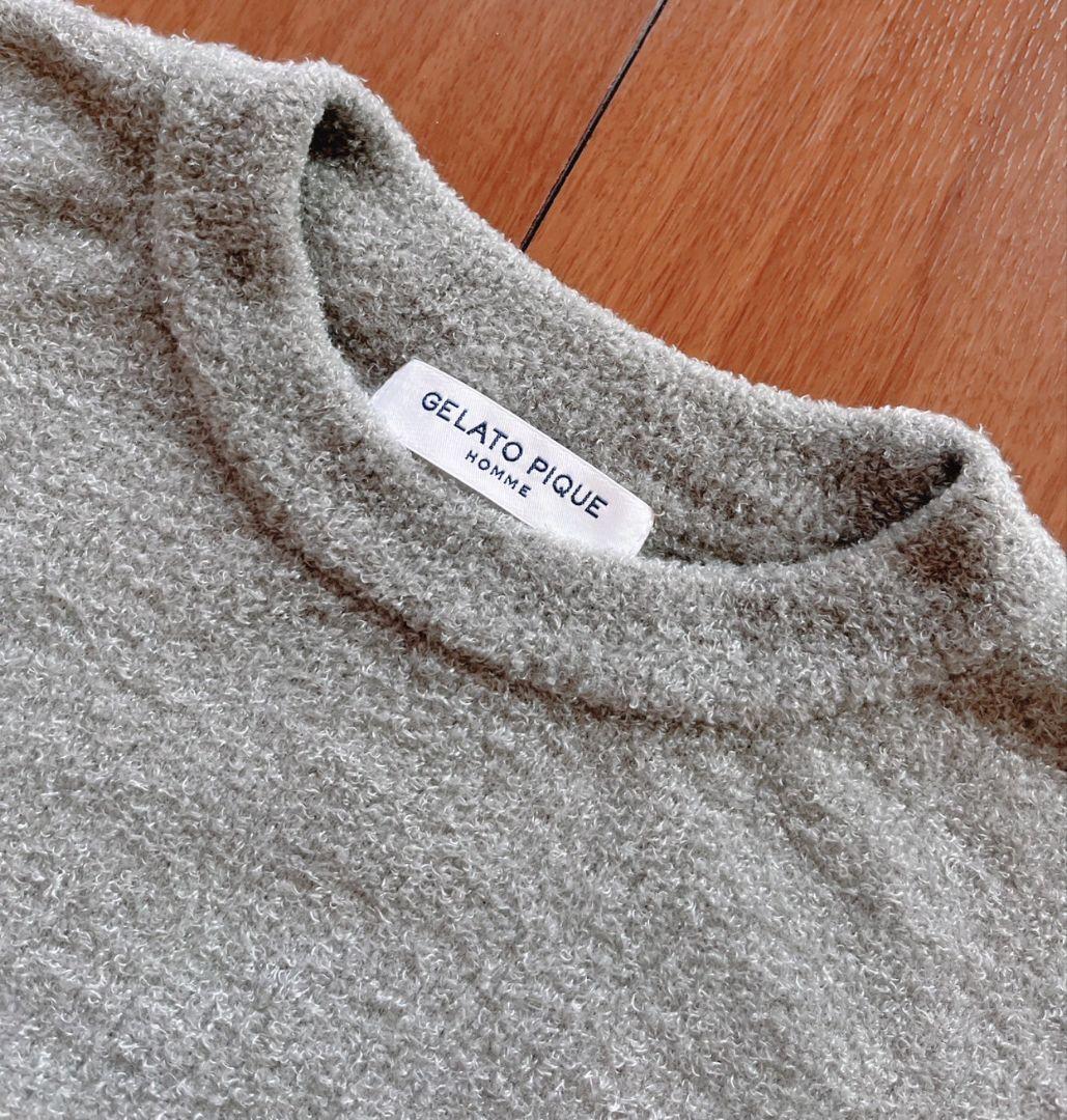ジェラートピケHOMME◆スムーズィージャガードプルオーバー＆ハーフパンツset