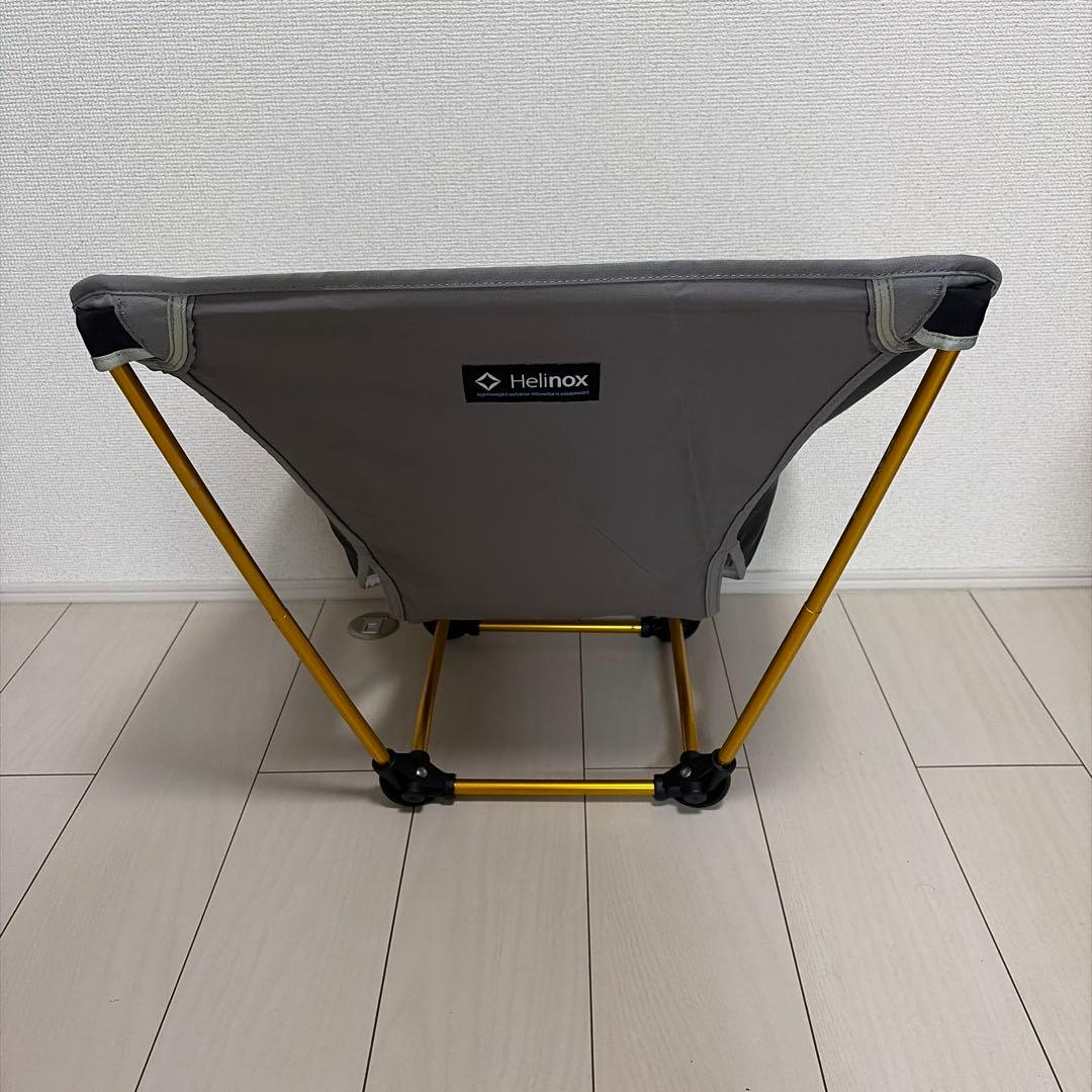 Helinox ヘリノックス グラウンドチェア ground chair グレー Helinox ヘリノックス グラウンドチェア ground chair グレー
