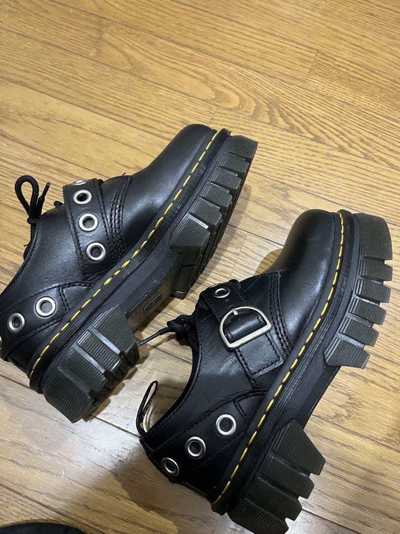 Dr.Martensローファー マーチン 厚底 3ホール UK6 お値下げ済 革