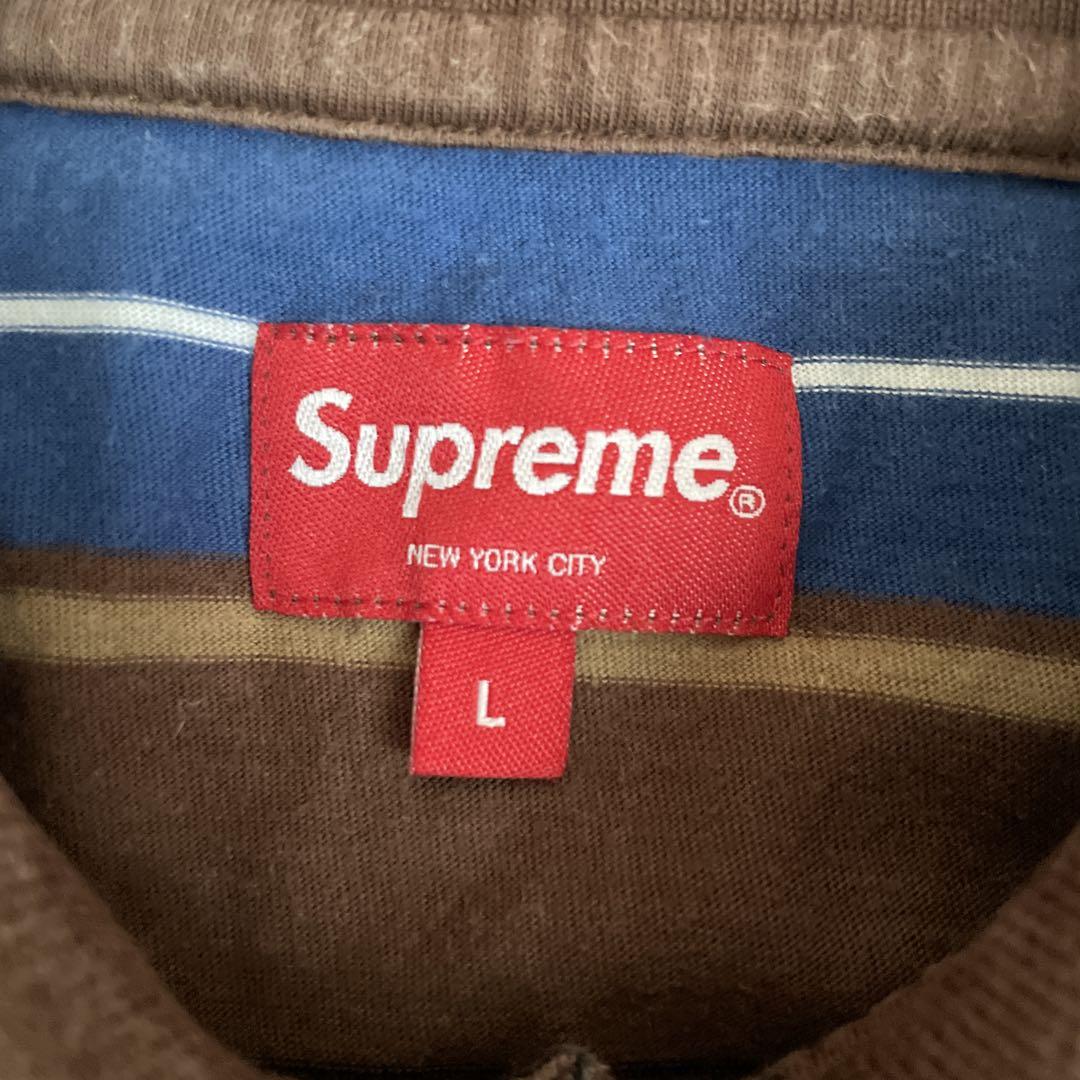 Supreme Multi Stripe Polo 23ss ポロシャツ　半袖