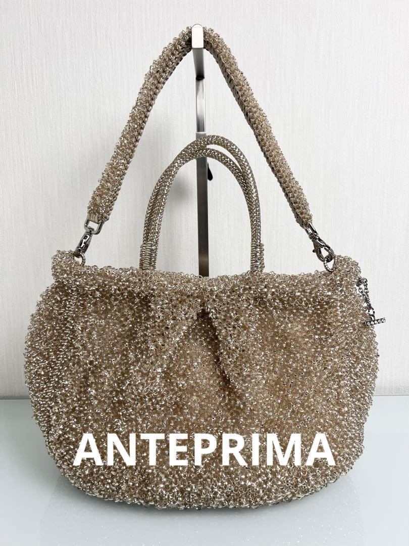 『極美品』ANTEPRIMA アンテプリマ 2way ワイヤーバッグ　ゴールド系