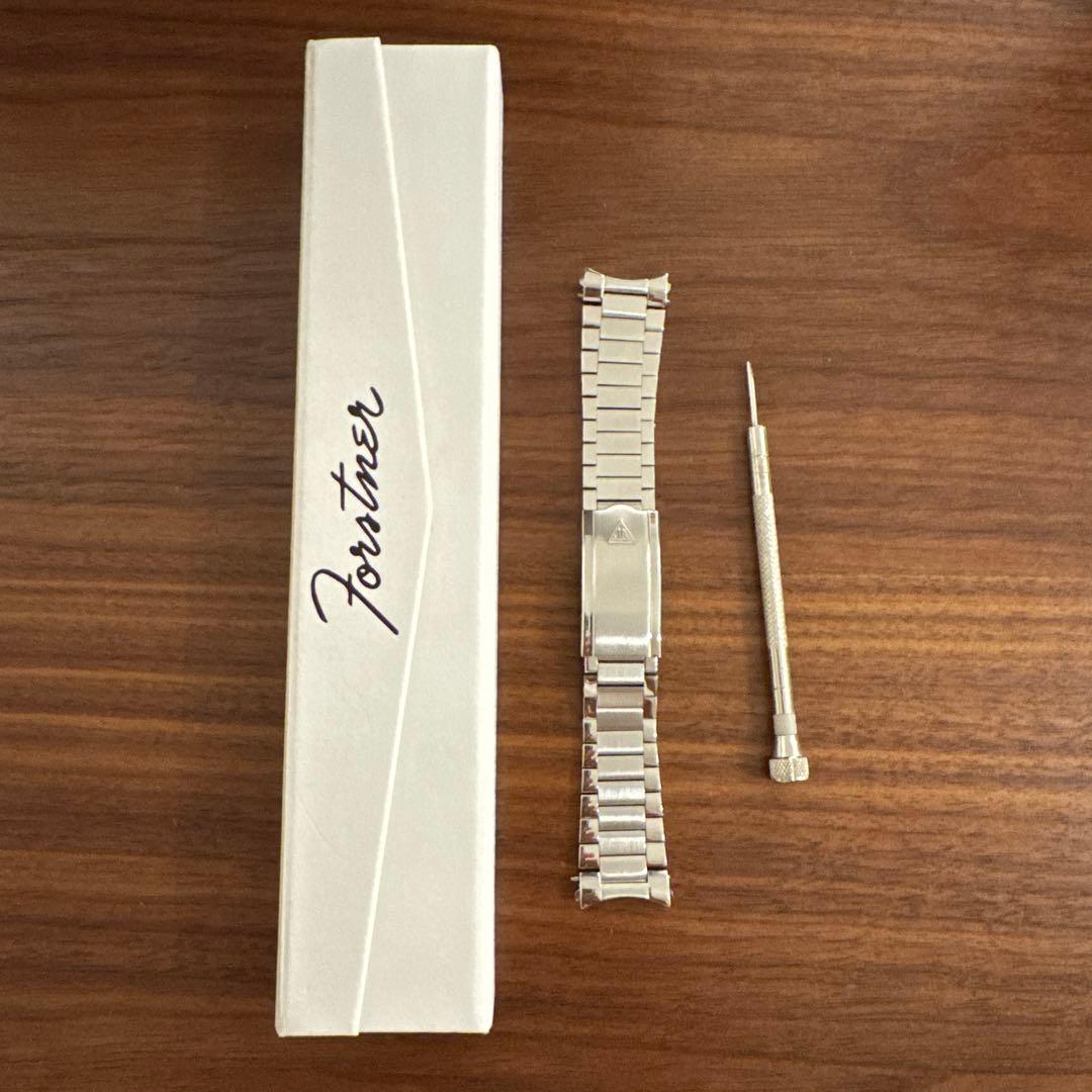 Forstner オメガ用 ブレスレット コンテンポラリー フラットリンク