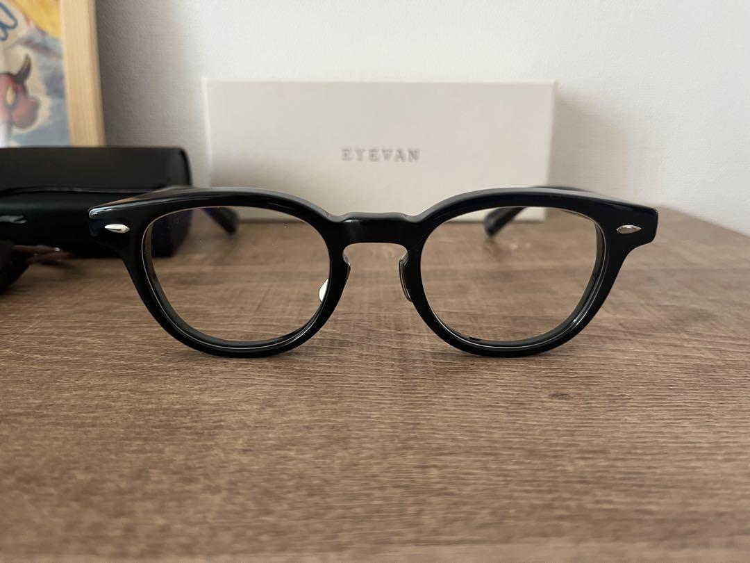 eyevan アイヴァン webb wide ブラック メガネ