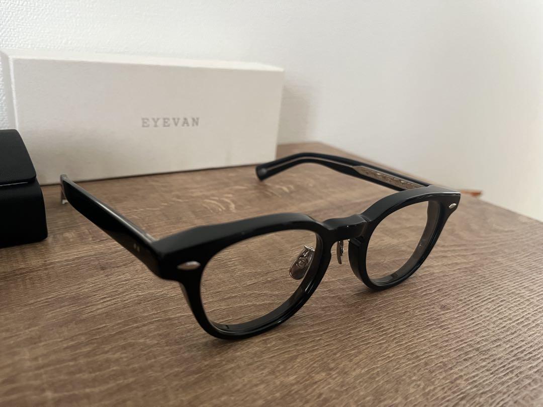 eyevan アイヴァン webb wide ブラック メガネ