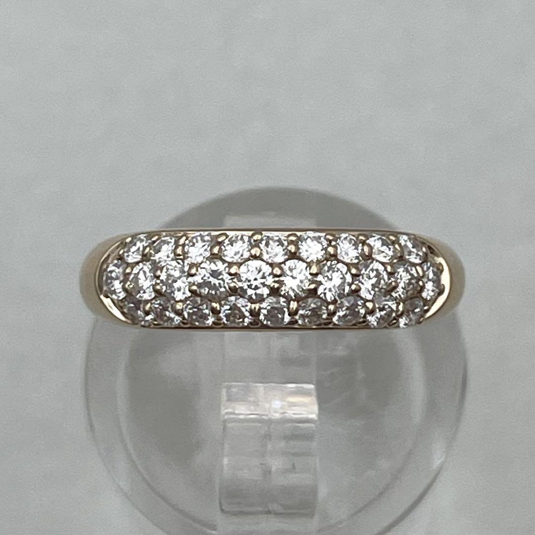 k18PG ダイヤ0.5ct リング