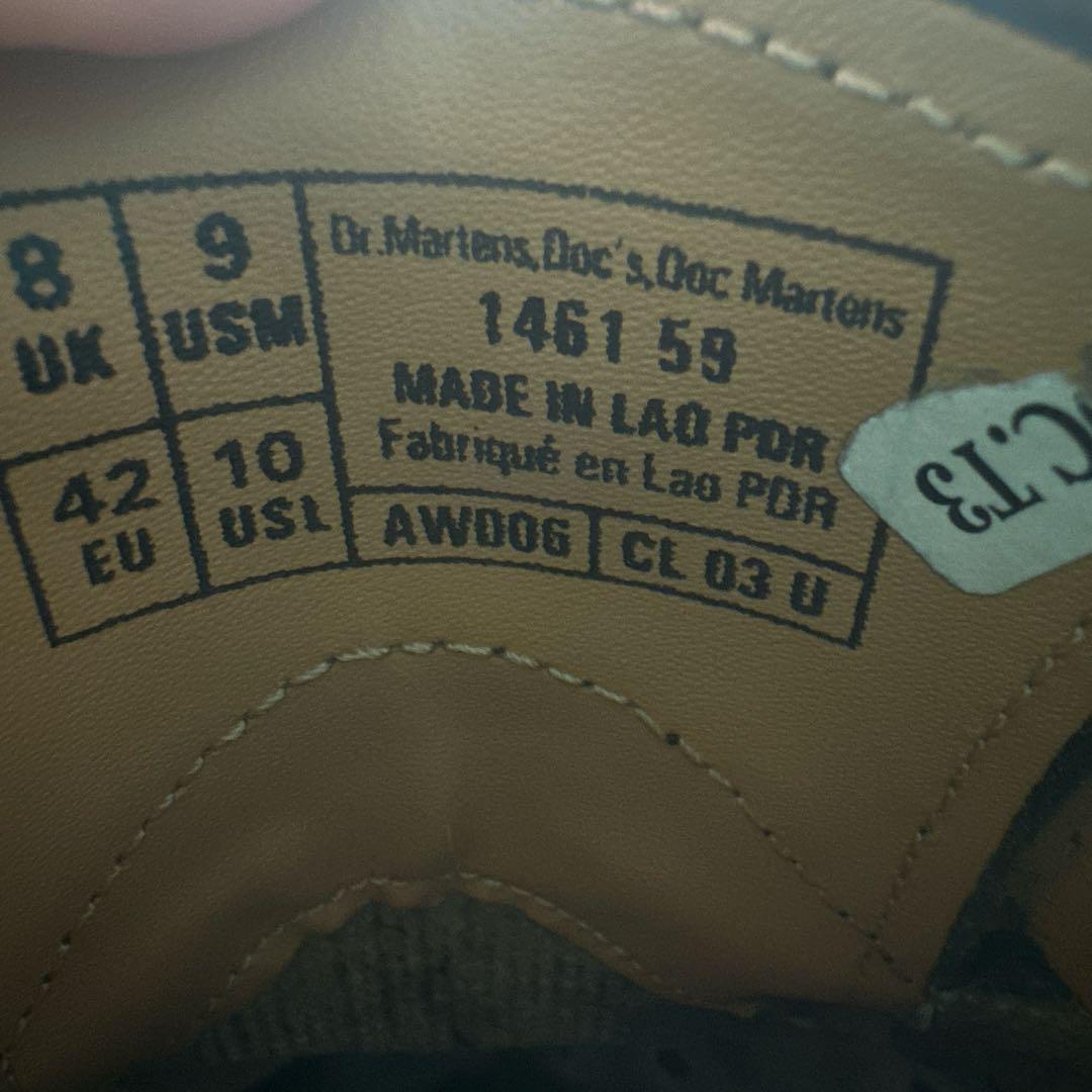 Dr. Martens 1461 3ホールシューズ　UK8 ドクターマーチン