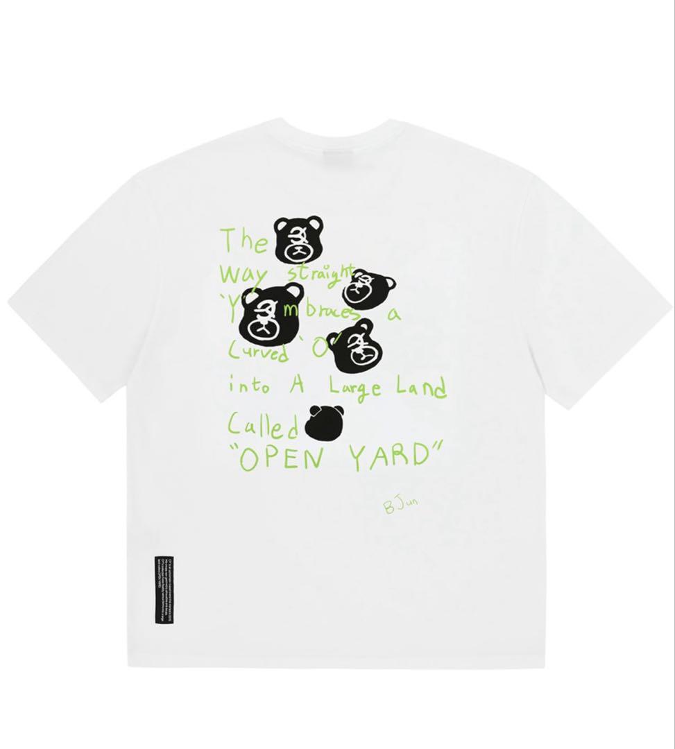 OY BOSS ODOLLY ロゴ クマ　半袖　Tシャツ　Lサイズ