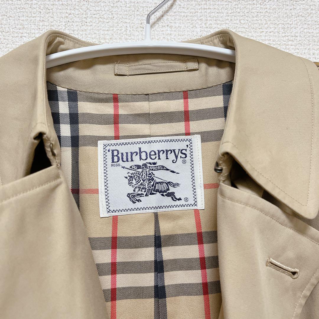 【ほぼ未使用】バーバリー BURBERRY トレンチコート ベージュ F