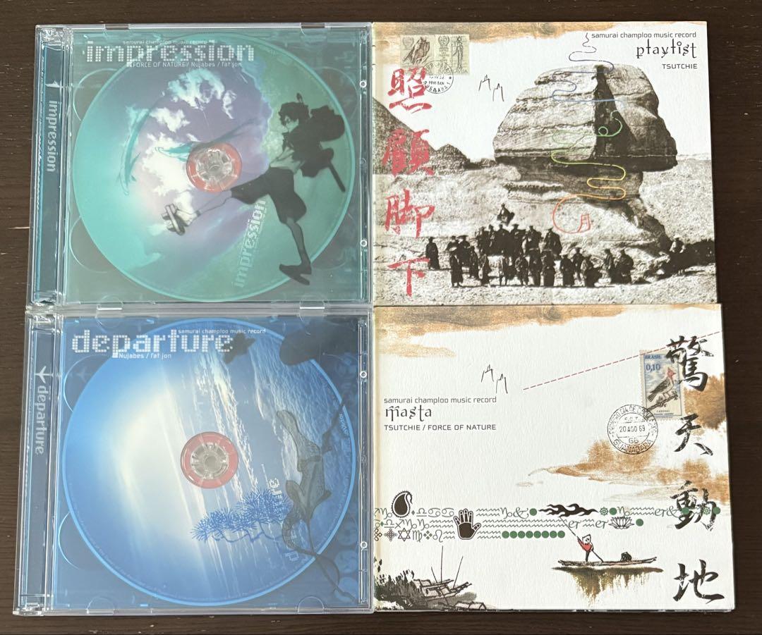 サムライチャンプルー samurai champloo CDコレクション
