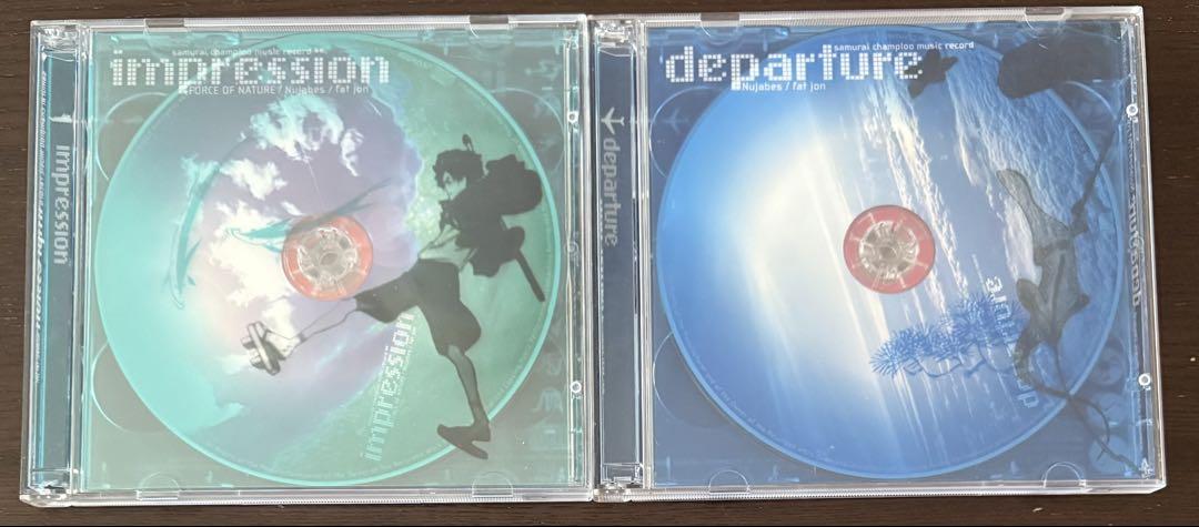 キョウサムライチャンプルー samurai champloo CDセット サムライチャンプルー departure / impression CDセット samurai