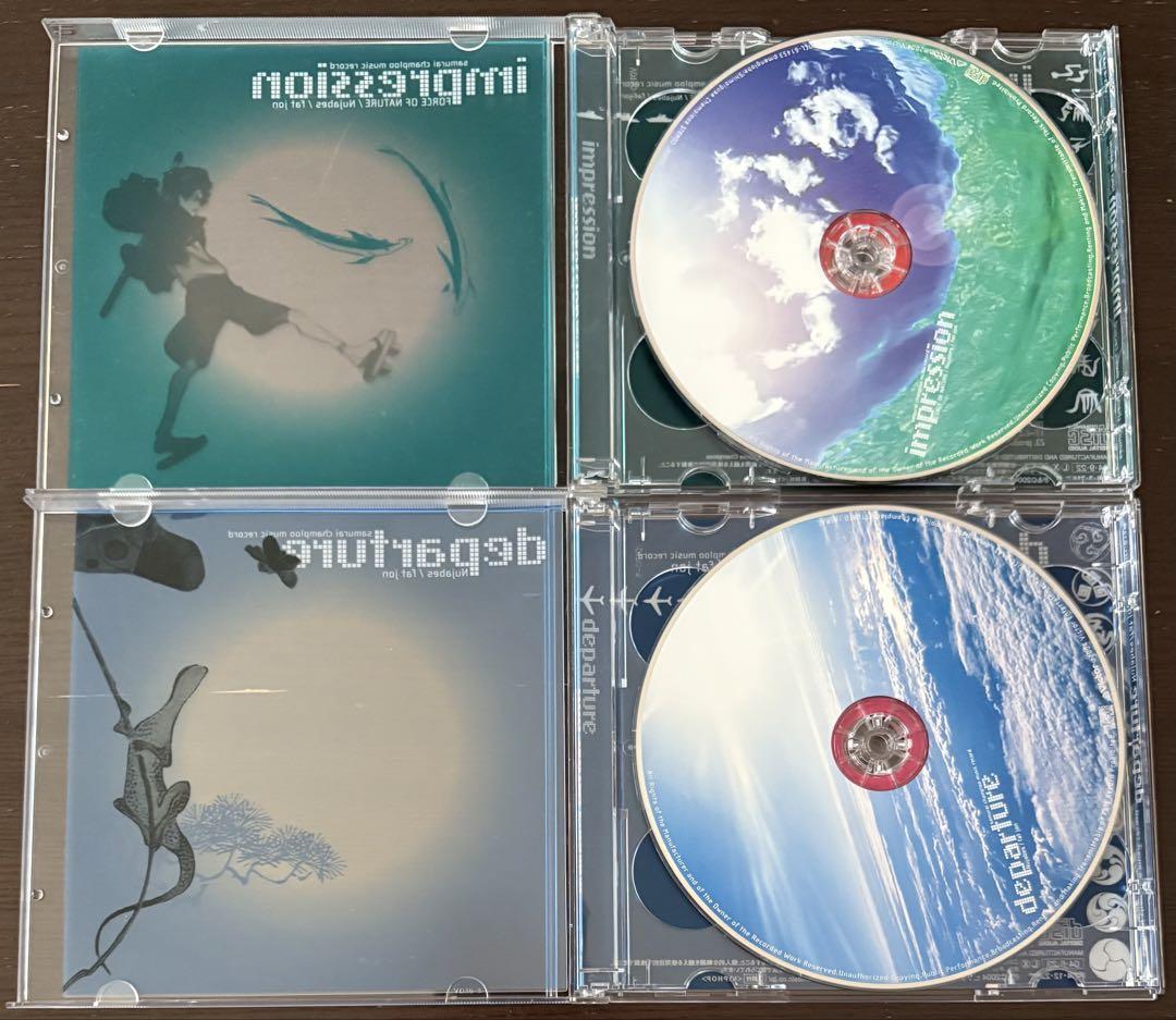 キョウサムライチャンプルー samurai champloo CDセット サムライチャンプルー departure / impression CDセット samurai