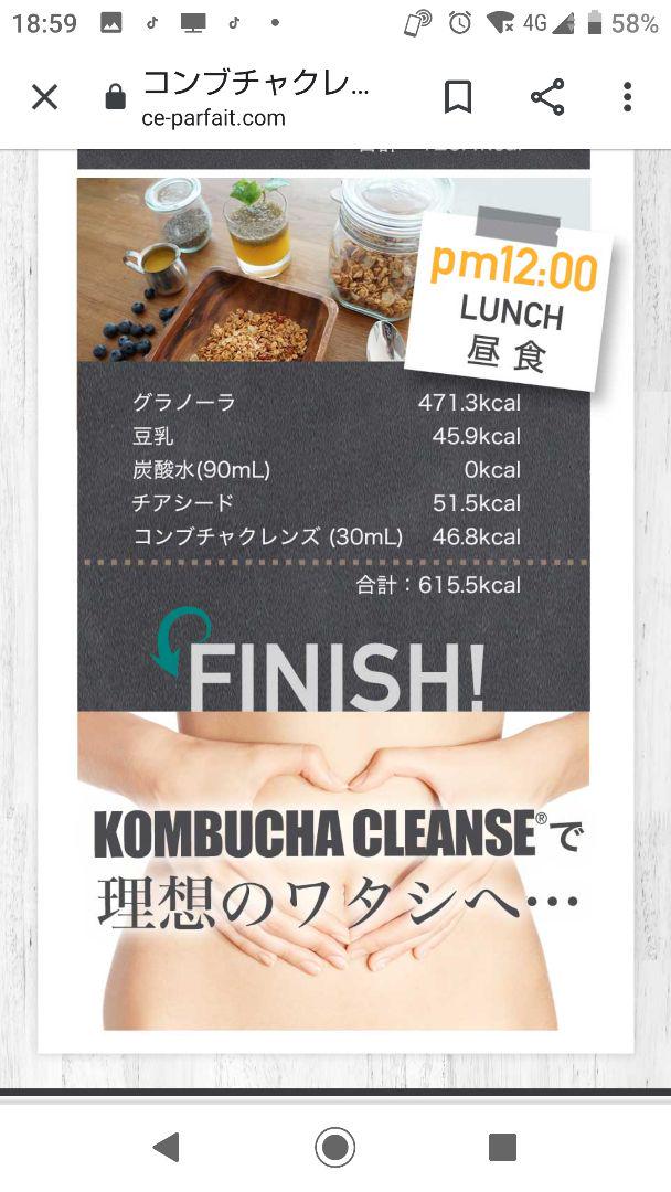 セパルフェコンブチャクレンズ
