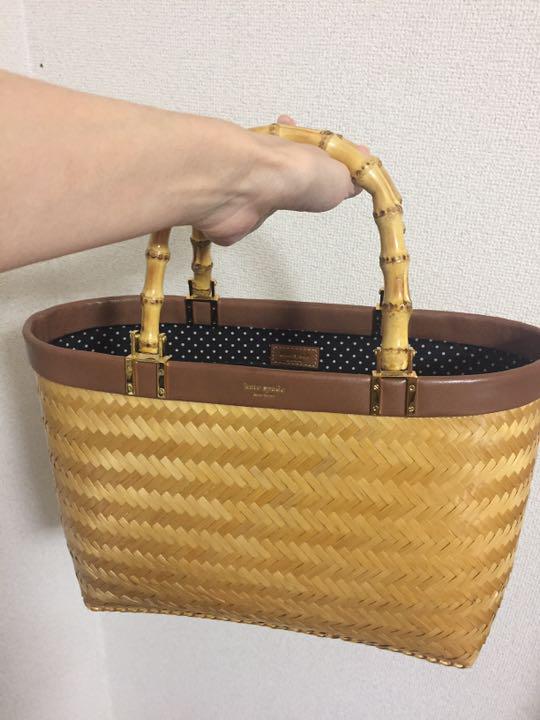 超美品 kate spade かごバッグ 籠バッグ ケイトスペード 期間限定今なら送料無料 超美品 kate spade かごバッグ 籠バッグ ケイトスペード 期間限定今なら送料無料