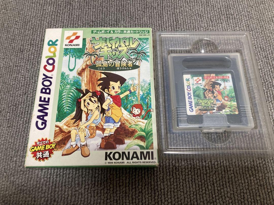値下げ不可　説明書なし　GB サバイバルキッズ　ゲームボーイ ソフト