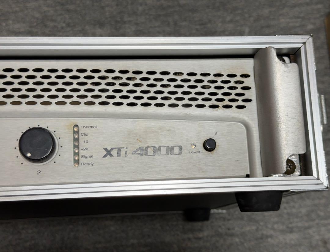 ［24日23:59まで値引］AMCRON XTi4000 2Uケース付 24日23:59まで値引］AMCRON XTi4000 2Uケース付