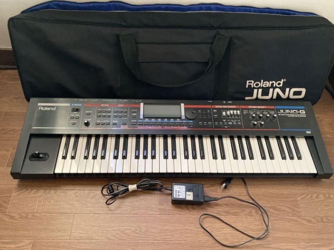 美品 Roland ローランド JUNO-G シンセサイザー ケース付き Roland JUNO-G ケース付き - メルカリ